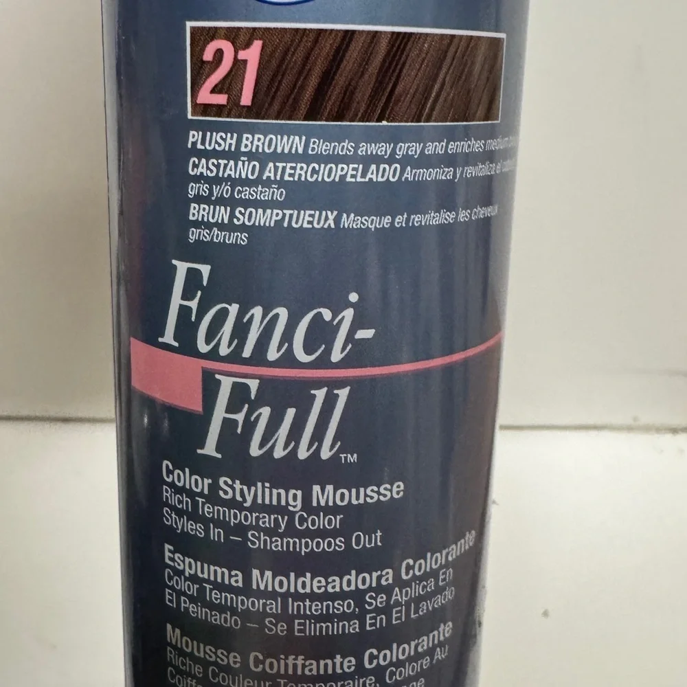 Roux Fanci Full Style Mousse Plush Brown 6 OZ